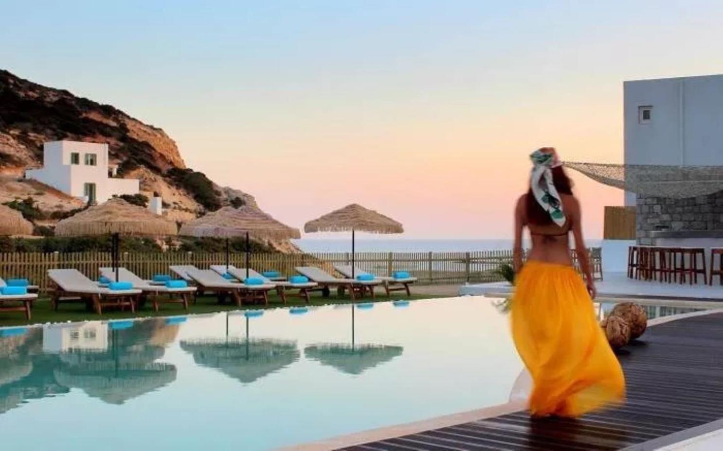 Golden Milos Beach Provatas Exteriör bild